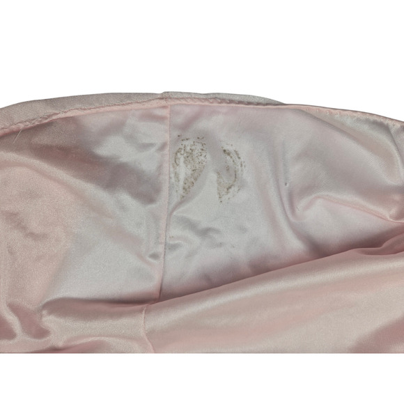 Vintage Peignoir Set Size Medium Pink Nylon Robe Nightgown Ashley Ames - Picture 6 of 10